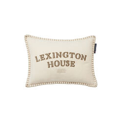 Lexington House Pillow, lt beige/olive, Lexington