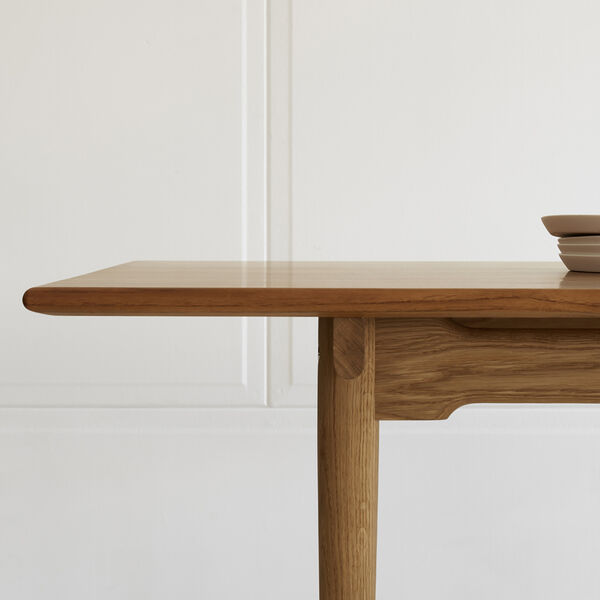 CH327 spisebord, olieret teak/olieret eg CH327 spisebord, olieret teak/olieret eg, Carl Hansen & Søn