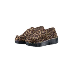Tulip Leo Wedge Loafer, animal black, Ilse Jacobsen Hornb&aelig;k