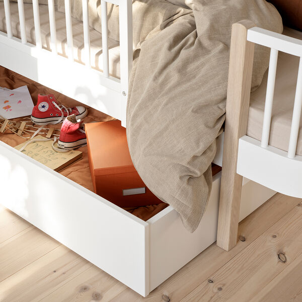 Wood Original | Hvid | Sengeskuffe, Oliver Furniture
