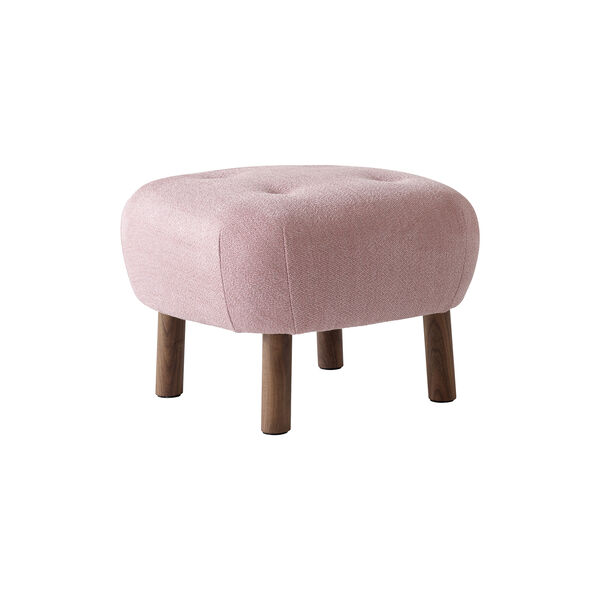 Little Petra VB1 loungestol & fodskammel ATD1, Eriture 0640/olieret valn&oslash;d, &Tradition