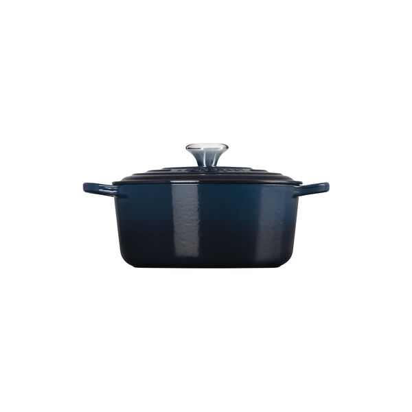 Signature rund st&oslash;bejernsgryde &Oslash; 24 cm, nuit, Le Creuset