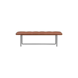 Tip Toe Bench, cognac, Wendelbo