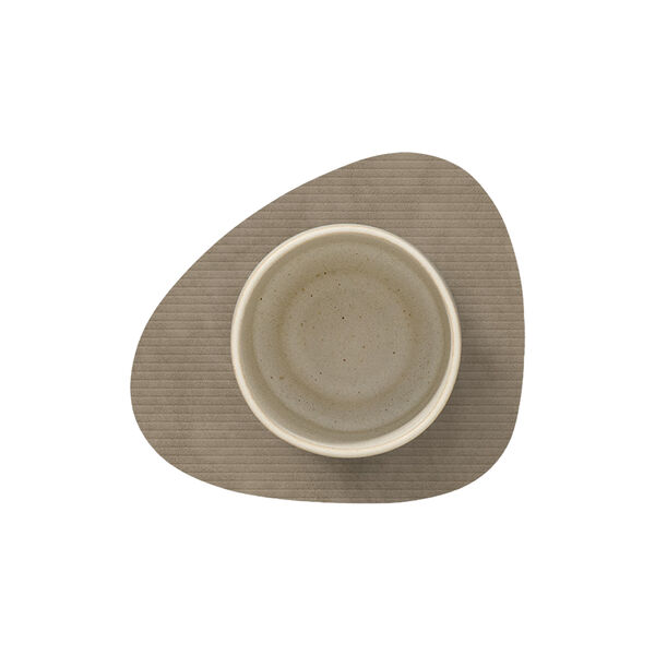 Corduroy glasbrik Curve, nomad grey, LIND DNA
