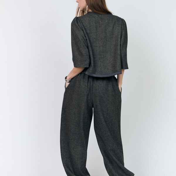 PiperLL Pants, dark mokka, Lollys Laundry