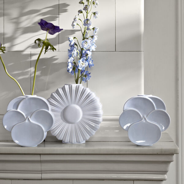 Flower Vase Stedmoderblomst, Lyngby Porcel&aelig;n