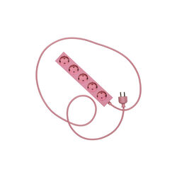 Power Beam 2 meters, bubble gum, Pedestal