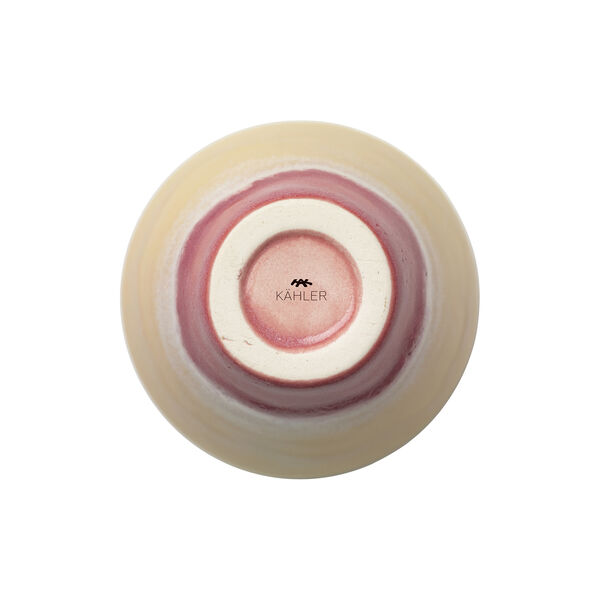 Poppery vase, pink/mint/gul, Kähler