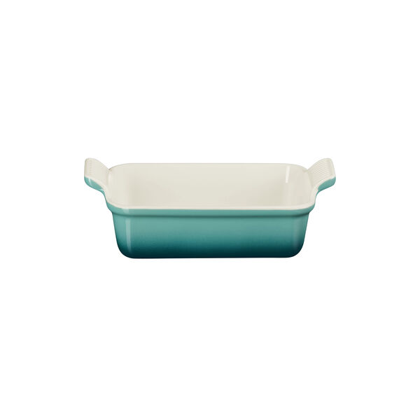 Heritage rektangul&aelig;rt fad 19 cm, bleu riviera, Le Creuset