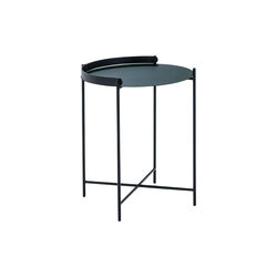 EDGE bakkebord, pine green/black, HOUE