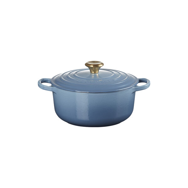 Signature rund st&oslash;bejernsgryde &Oslash; 20 cm, chambray, Le Creuset