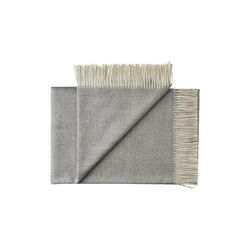 La Paz plaid, 00401 light grey, Silkeborg Uldspinderi