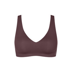 sloggi ZERO Feel 2.0 Soft bra, merlot, sloggi