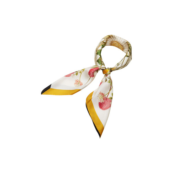 Yellow Meadow silketørklæde Yellow Meadow silketørklæde, Flora Danica Denmark