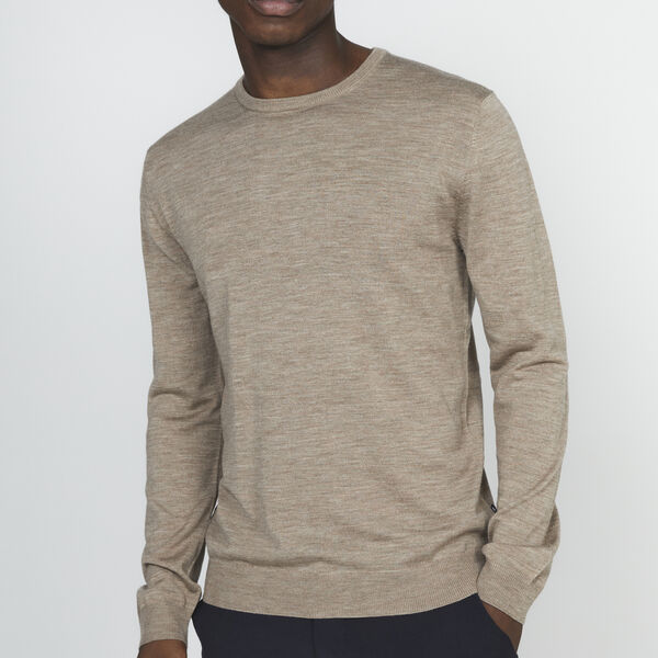 Margrate Pullover, khaki melange, Matinique