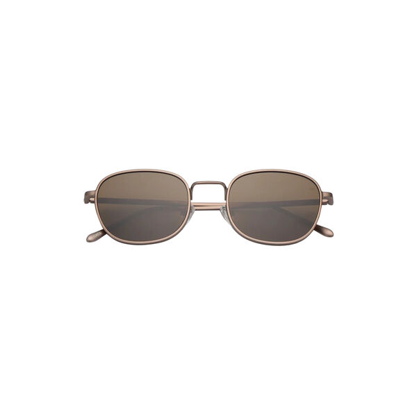 Hello Solbriller, matte brown, A. KJÆRBEDE