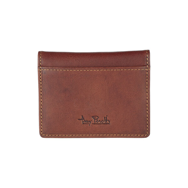 Creditcard Wallet Fold, dark brown, Tony Perotti