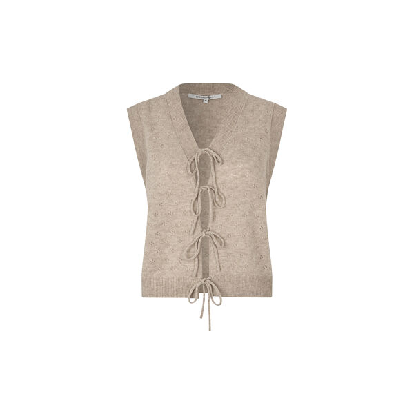 Amala Knit Vest, plaza taupe, Second Female