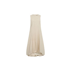 PD-Allie Balloon Dress, oyster white, Pieszak