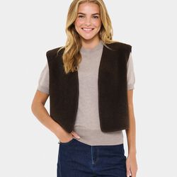IcariaSZ Vest, dark oak, Saint Tropez