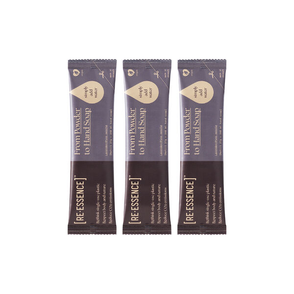 Håndsæbe refill-sæt 3 stk, lavendel/fyrrenål Håndsæbe refill-sæt 3 stk, lavendel/fyrrenål, RE-ESSENCE