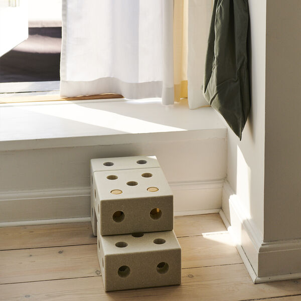 3-i-1 Gåvogn, sand grey/honey yellow, MODU