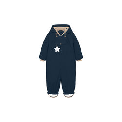 MATWISTI Fleece Lined Snowsuit, outer space, Mini A Ture