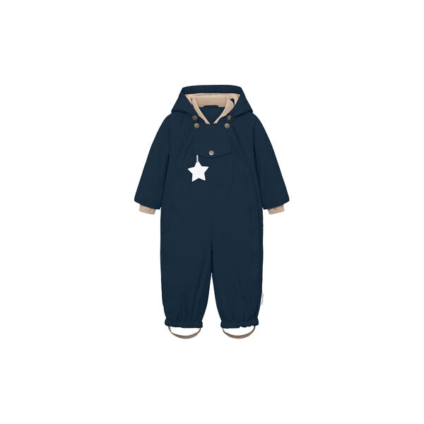MATWISTI Fleece Lined Snowsuit, outer space, Mini A Ture