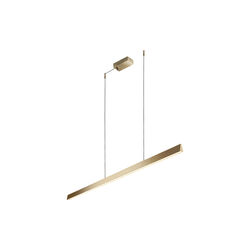 EDGE LINEAR S1500 pendel, brass, LIGHT-POINT