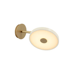 Asteria Short Wall Lamp, pearl white, UMAGE