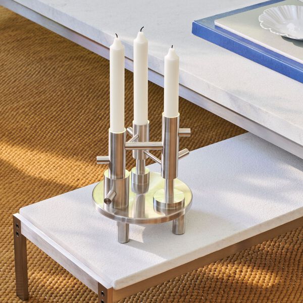 Candleholder Large, steel Candleholder Large, steel, Fritz Hansen