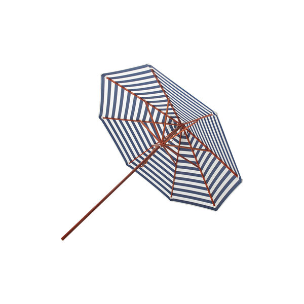 Messina Umbrella Ø270, dark blue stripe, Fritz Hansen