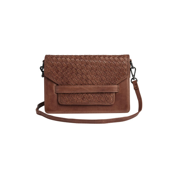 ArabellaMBG Crossb. Bag Weave, cognac, Markberg