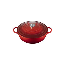 Signature st&oslash;bejern stegegryde | 32 cm | Cerise, Le Creuset