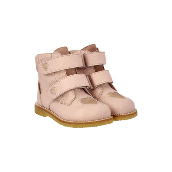 Velcro TEX-støvle, faded rose/multi glitter, ANGULUS