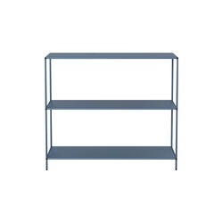 Shelf Low, blue, Abstracta® System