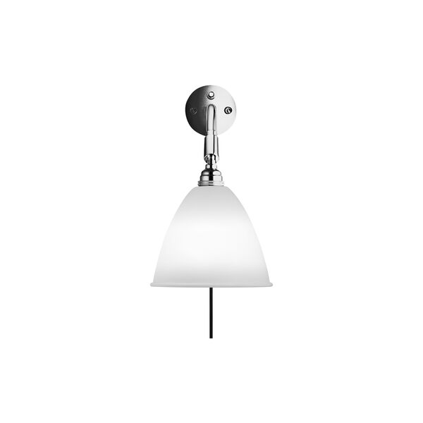 Bestlite BL7 Wall Lamp, bone china/chrome Bestlite BL7 Wall Lamp, bone china/chrome, GUBI