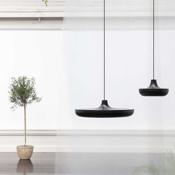 Cassini Pendant, black, UMAGE