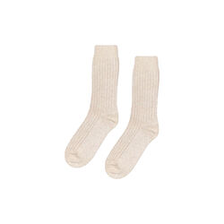 Merino Wool Blend Sock, ivory white Merino Wool Blend Sock, ivory white, Colorful Standard