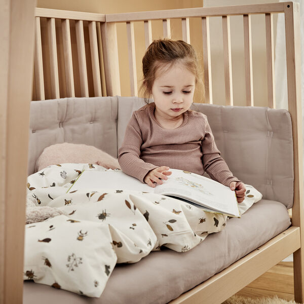 Sengerand til Leander Linea™ og Luna™ babyseng, cappuccino, Leander