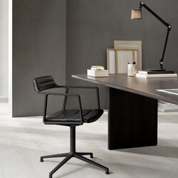 VIPP452 | Swivel Chair | Gliders | black/black | Stol, Vipp