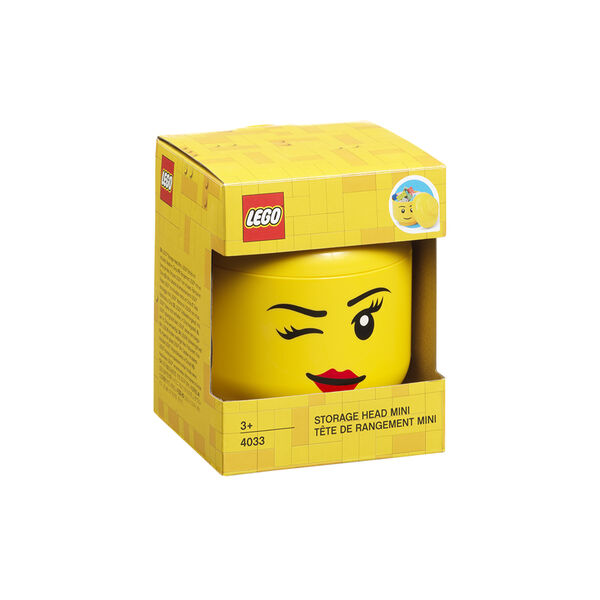 LEGO® opbevaringshoved, winking, Room Copenhagen