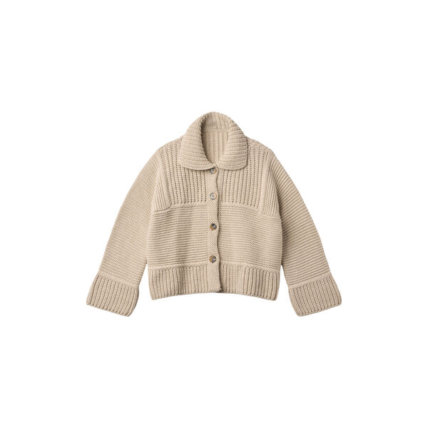 OMEGA DK35-263 Knit Cardigan, sand, PROJECT AJ117