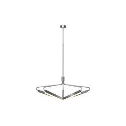 Angel 5 500 Wide Chandelier, steel, Rubn