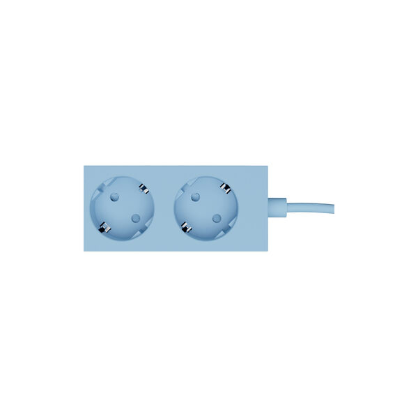 Power Bar 5 meters, powder blue, Pedestal