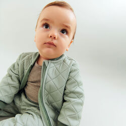 Thermo Pants Alex, heart flowers, Wheat