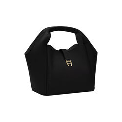 Zaira Hobo Bag S, black, Aigner