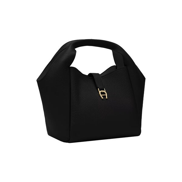 Zaira Hobo Bag S, black, Aigner
