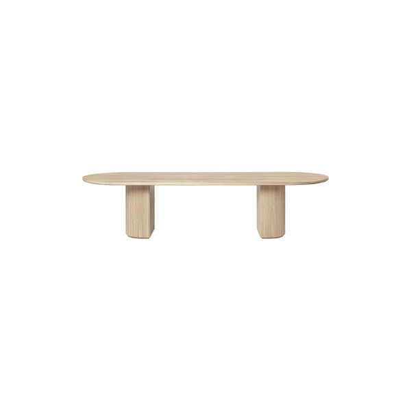 Moon Elliptical Dining Table, soap treated oak Moon Elliptical Dining Table, soap treated oak, GUBI