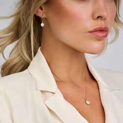 ROMANCE HALSK&AElig;DE, forgyldt, Spirit Icons